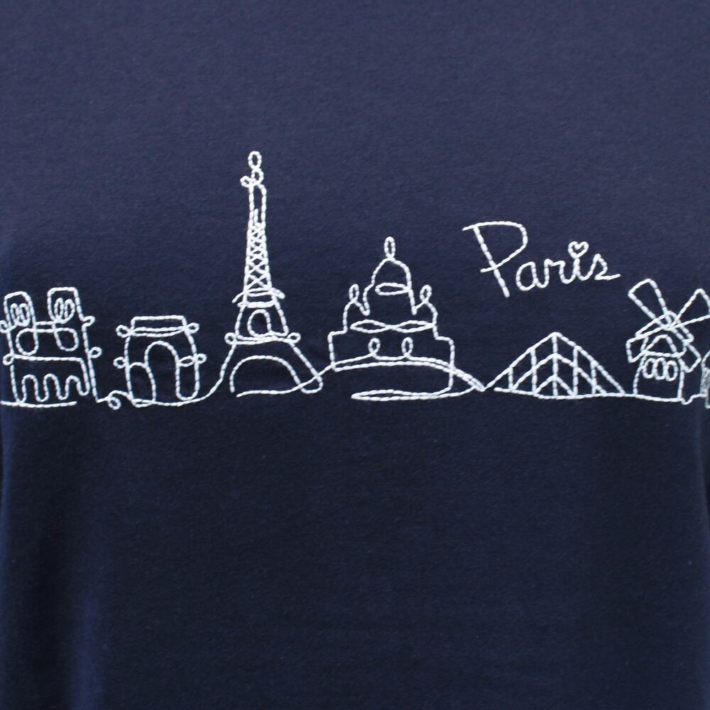 Talbots Plus Navy Paris Cotton Long Sleeve Sweatshirt Blouse Top Casual 2X - Picture 4 of 8